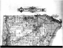 Fractional Townships 29 and 30 N, Ranges 23 and 24 E - Above, Marinette County 1912